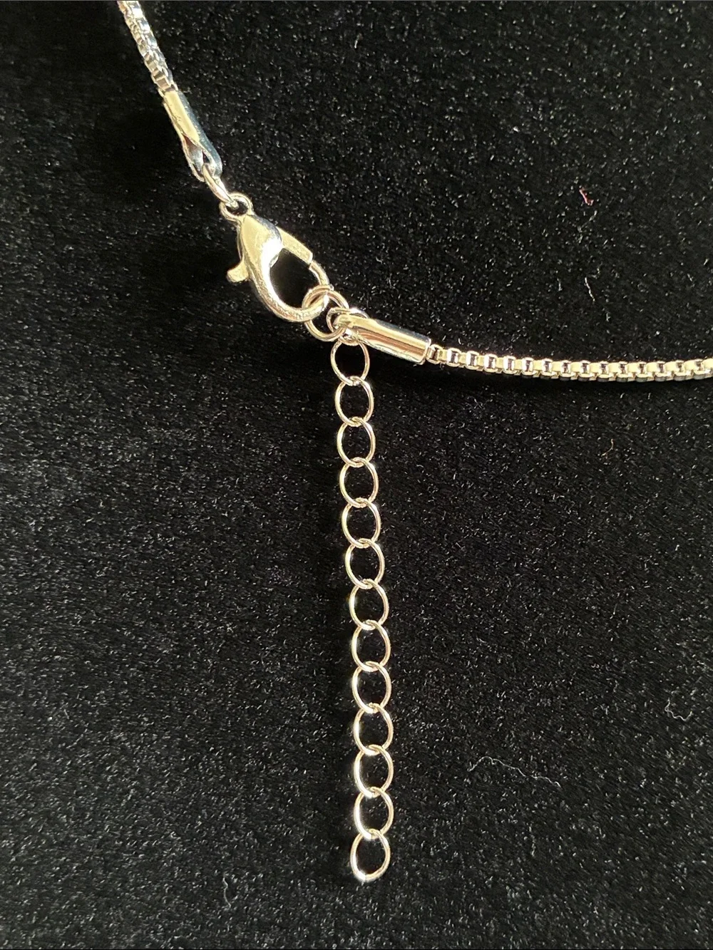 Silver Angel Pendant Necklace with Pink Heart